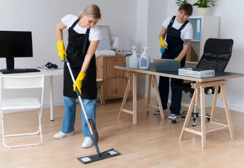 Nettoyage de bureau professionnel à Rebais